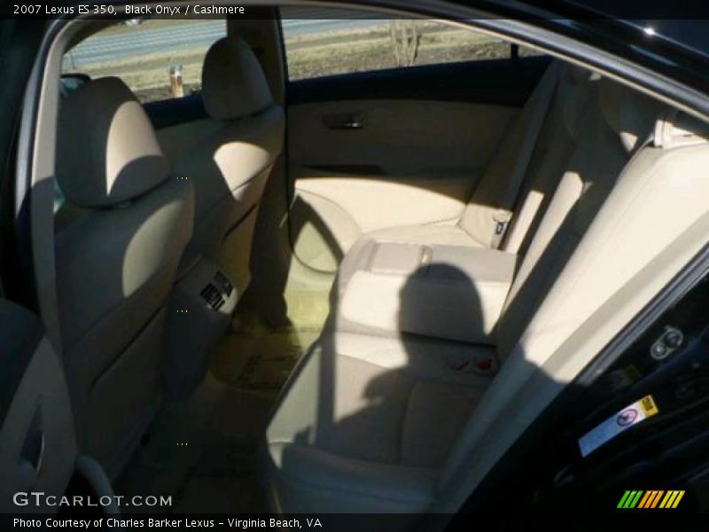 Black Onyx / Cashmere 2007 Lexus ES 350