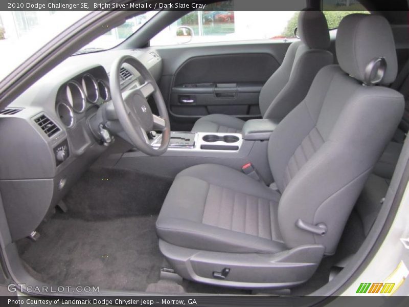 Bright Silver Metallic / Dark Slate Gray 2010 Dodge Challenger SE