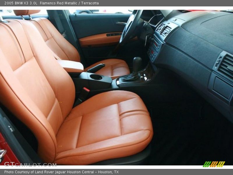 Flamenco Red Metallic / Terracotta 2005 BMW X3 3.0i