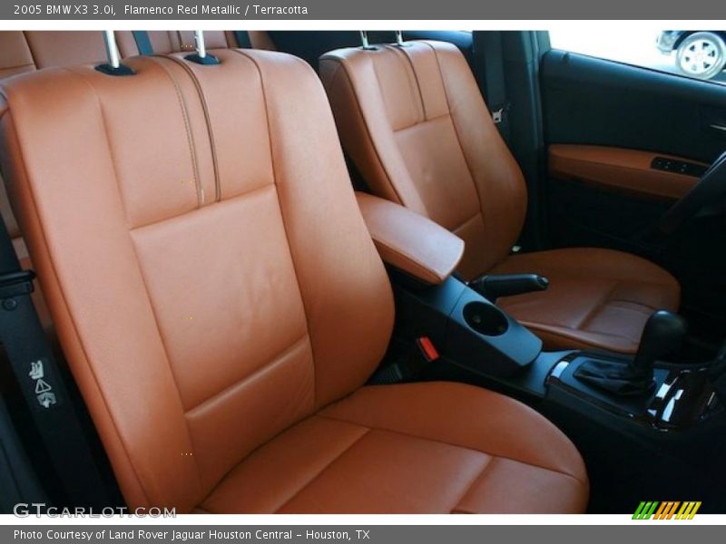  2005 X3 3.0i Terracotta Interior