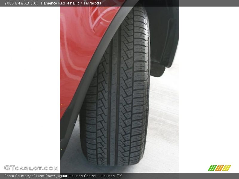 Flamenco Red Metallic / Terracotta 2005 BMW X3 3.0i