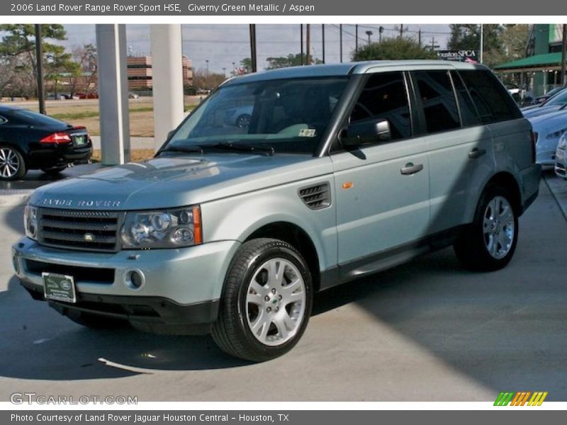 Giverny Green Metallic / Aspen 2006 Land Rover Range Rover Sport HSE