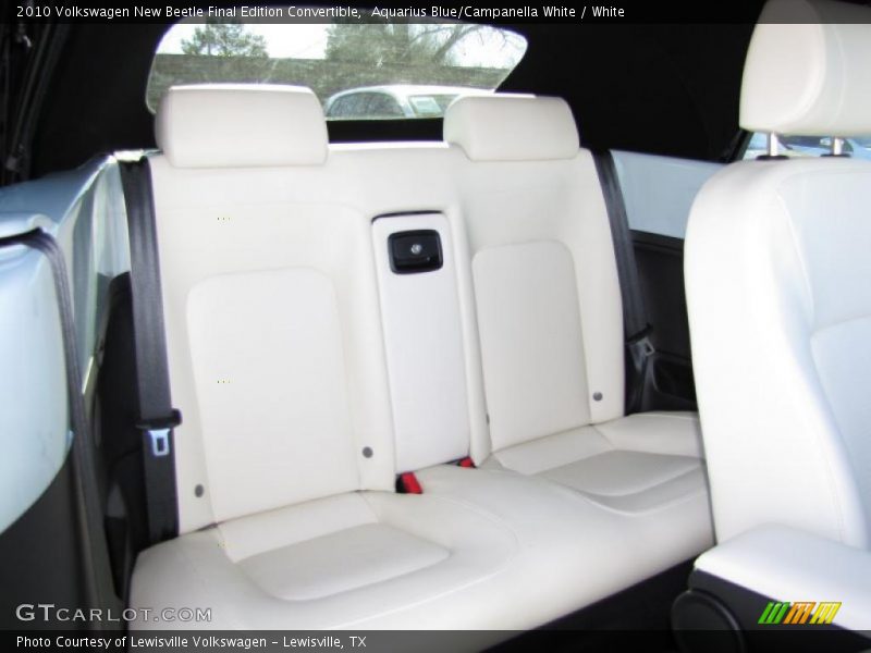 Aquarius Blue/Campanella White / White 2010 Volkswagen New Beetle Final Edition Convertible