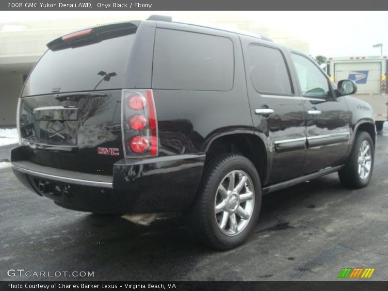 Onyx Black / Ebony 2008 GMC Yukon Denali AWD