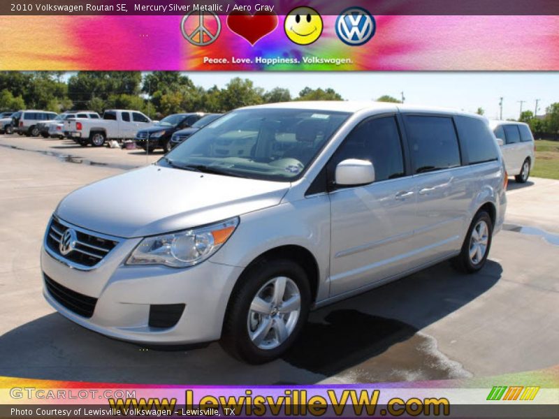 Mercury Silver Metallic / Aero Gray 2010 Volkswagen Routan SE