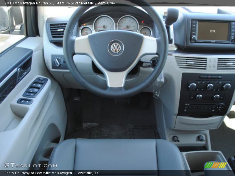 Mercury Silver Metallic / Aero Gray 2010 Volkswagen Routan SE