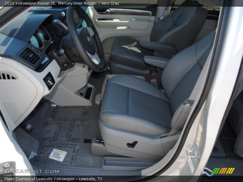 Mercury Silver Metallic / Aero Gray 2010 Volkswagen Routan SE