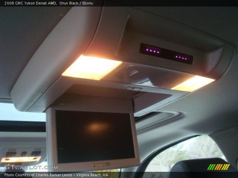 Onyx Black / Ebony 2008 GMC Yukon Denali AWD