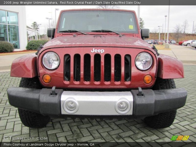  2008 Wrangler Unlimited Sahara Red Rock Crystal Pearl
