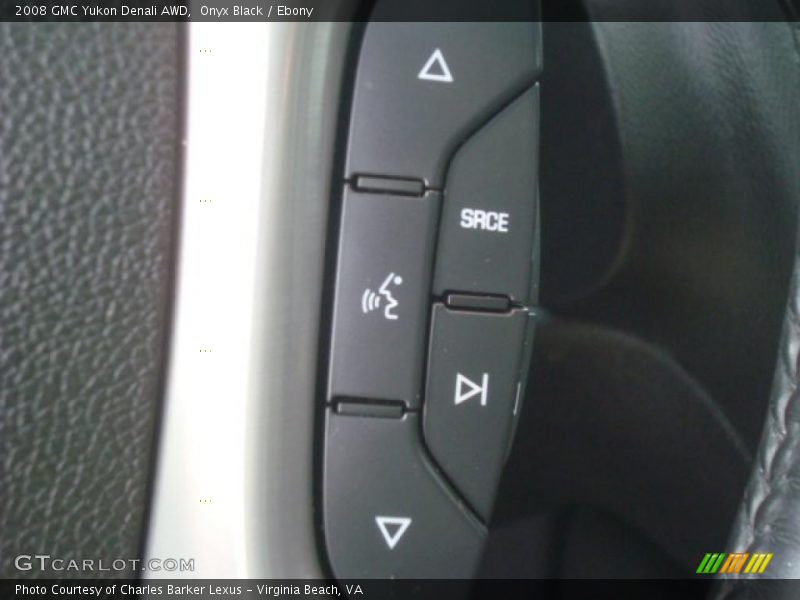 Onyx Black / Ebony 2008 GMC Yukon Denali AWD