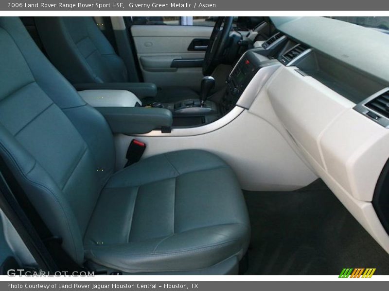Giverny Green Metallic / Aspen 2006 Land Rover Range Rover Sport HSE