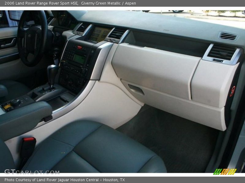 Giverny Green Metallic / Aspen 2006 Land Rover Range Rover Sport HSE