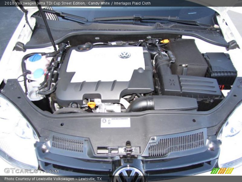  2010 Jetta TDI Cup Street Edition Engine - 2.0 Liter TDI SOHC 16-Valve Turbo-Diesel 4 Cylinder
