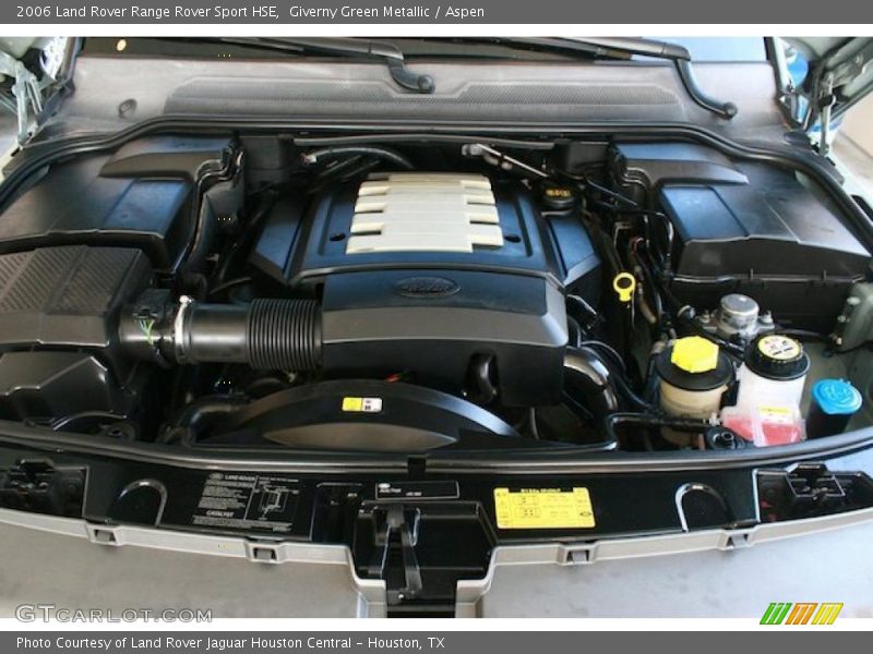 Giverny Green Metallic / Aspen 2006 Land Rover Range Rover Sport HSE