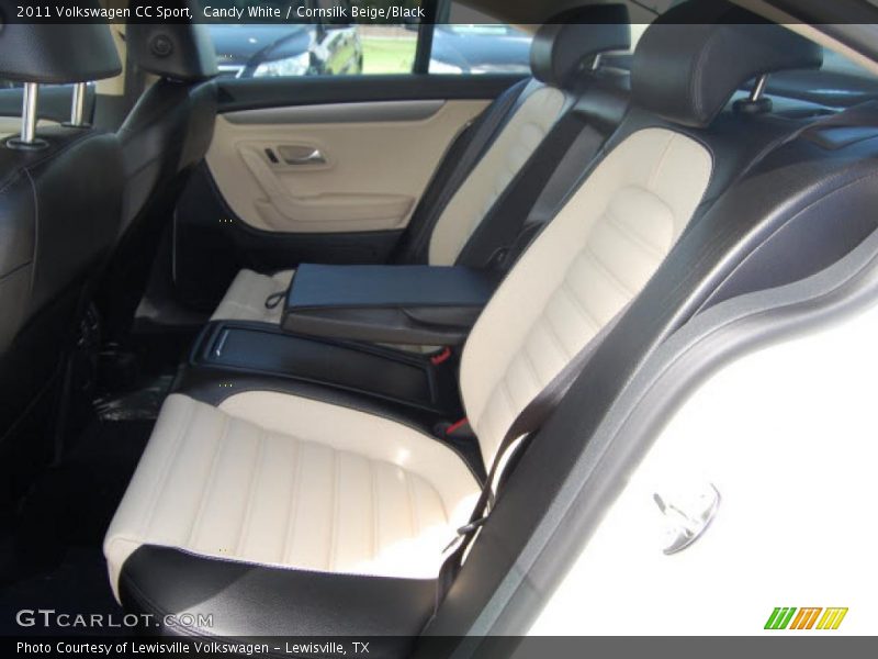  2011 CC Sport Cornsilk Beige/Black Interior