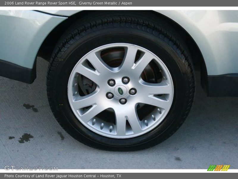 Giverny Green Metallic / Aspen 2006 Land Rover Range Rover Sport HSE