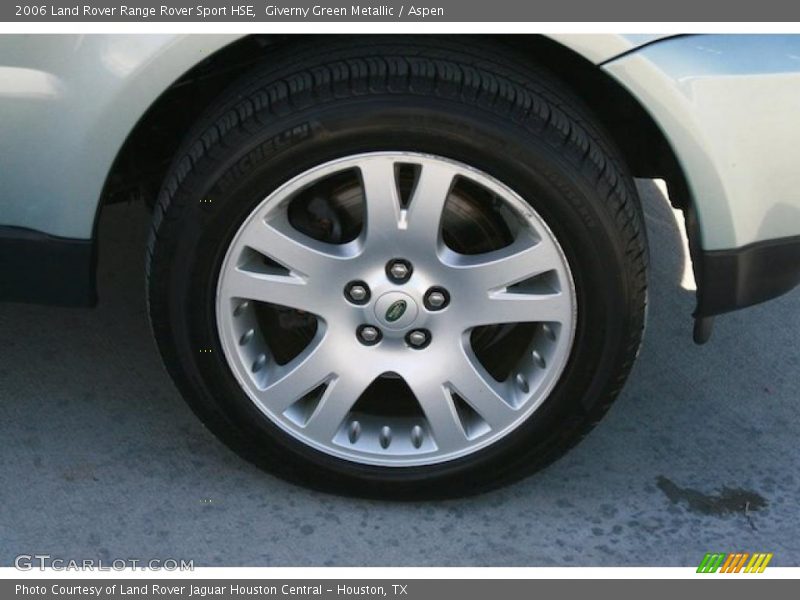 Giverny Green Metallic / Aspen 2006 Land Rover Range Rover Sport HSE