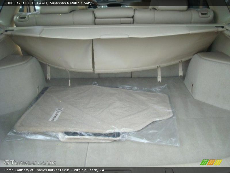 Savannah Metallic / Ivory 2008 Lexus RX 350 AWD