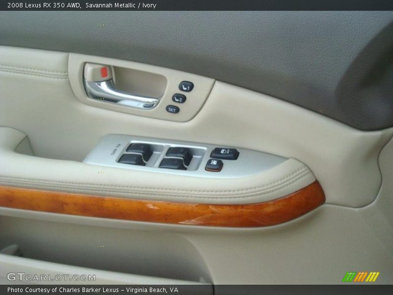 Savannah Metallic / Ivory 2008 Lexus RX 350 AWD