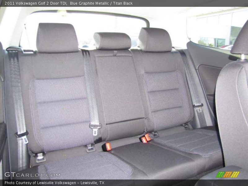 Blue Graphite Metallic / Titan Black 2011 Volkswagen Golf 2 Door TDI