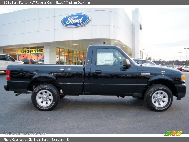  2011 Ranger XLT Regular Cab Black
