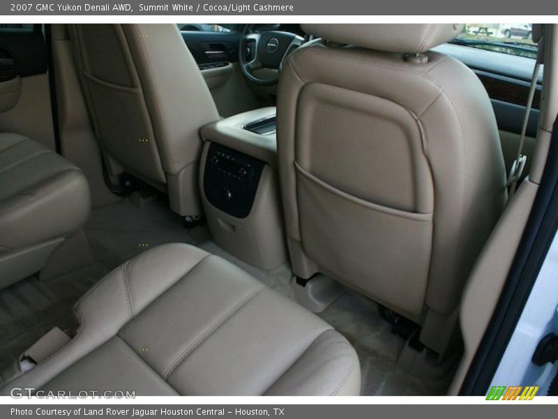 Summit White / Cocoa/Light Cashmere 2007 GMC Yukon Denali AWD