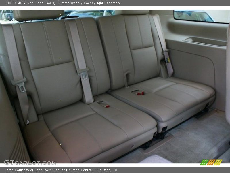 Summit White / Cocoa/Light Cashmere 2007 GMC Yukon Denali AWD