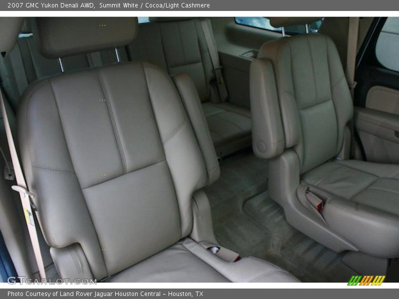 Summit White / Cocoa/Light Cashmere 2007 GMC Yukon Denali AWD