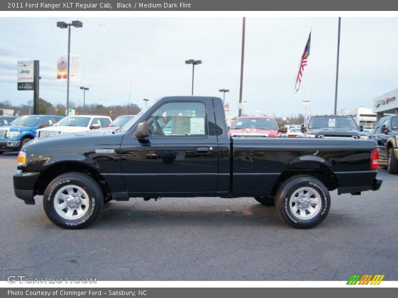  2011 Ranger XLT Regular Cab Black