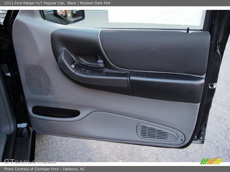 Black / Medium Dark Flint 2011 Ford Ranger XLT Regular Cab