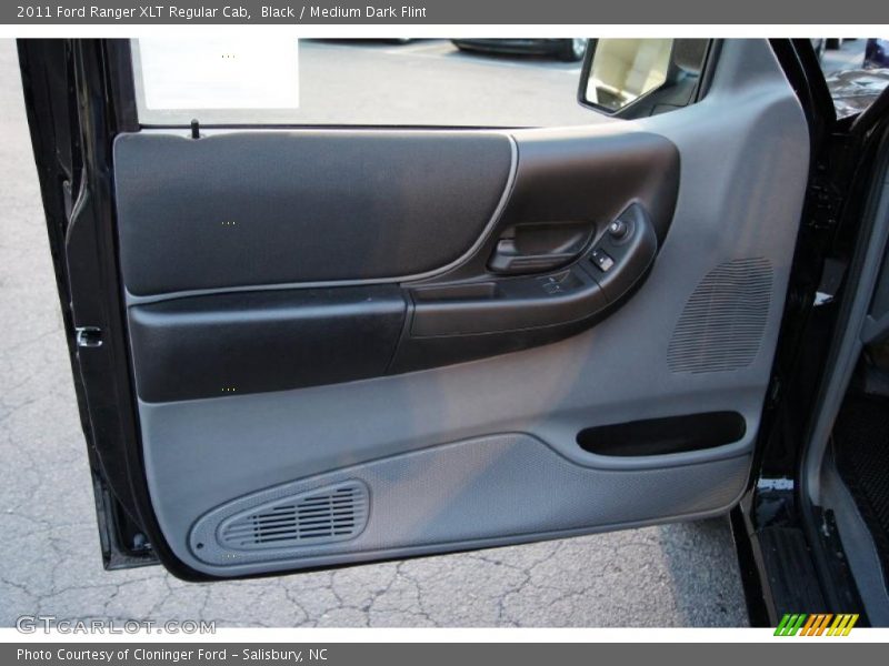 Black / Medium Dark Flint 2011 Ford Ranger XLT Regular Cab