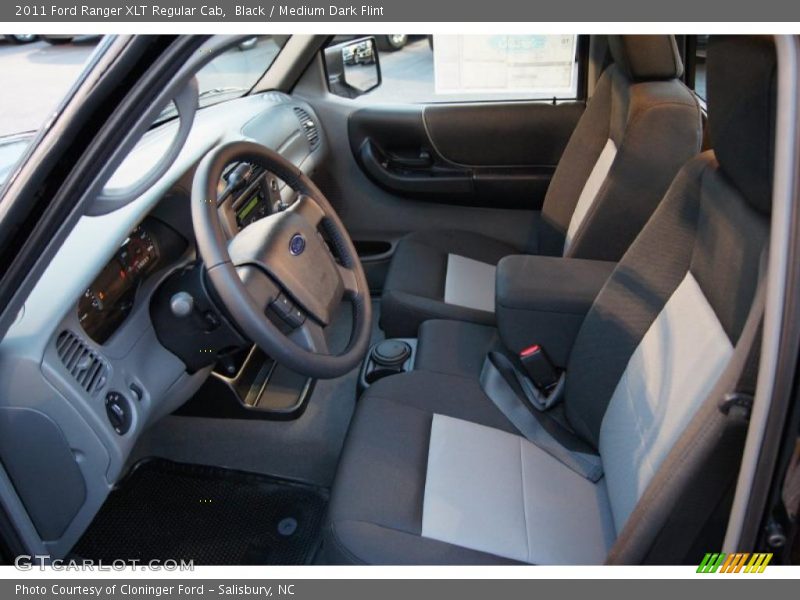  2011 Ranger XLT Regular Cab Medium Dark Flint Interior