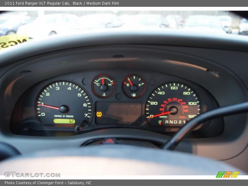  2011 Ranger XLT Regular Cab XLT Regular Cab Gauges