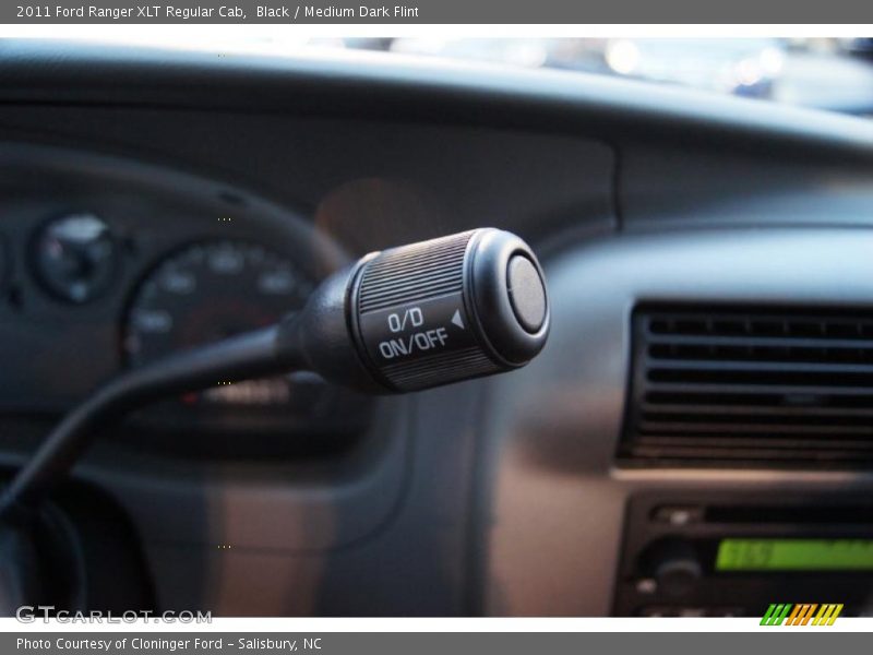 Black / Medium Dark Flint 2011 Ford Ranger XLT Regular Cab