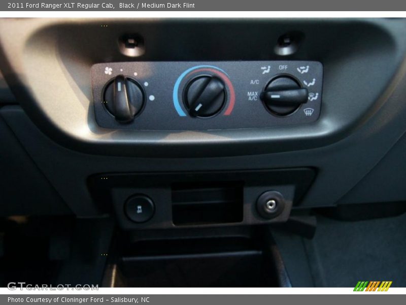 Black / Medium Dark Flint 2011 Ford Ranger XLT Regular Cab