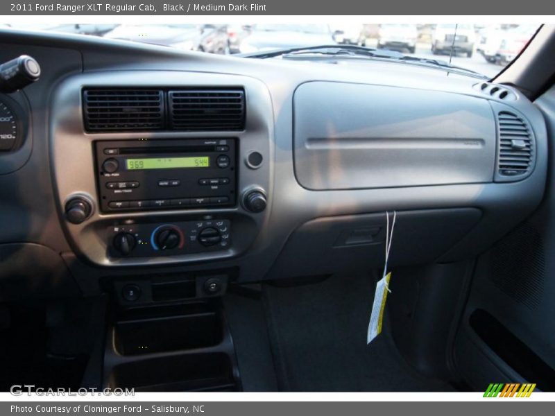Black / Medium Dark Flint 2011 Ford Ranger XLT Regular Cab