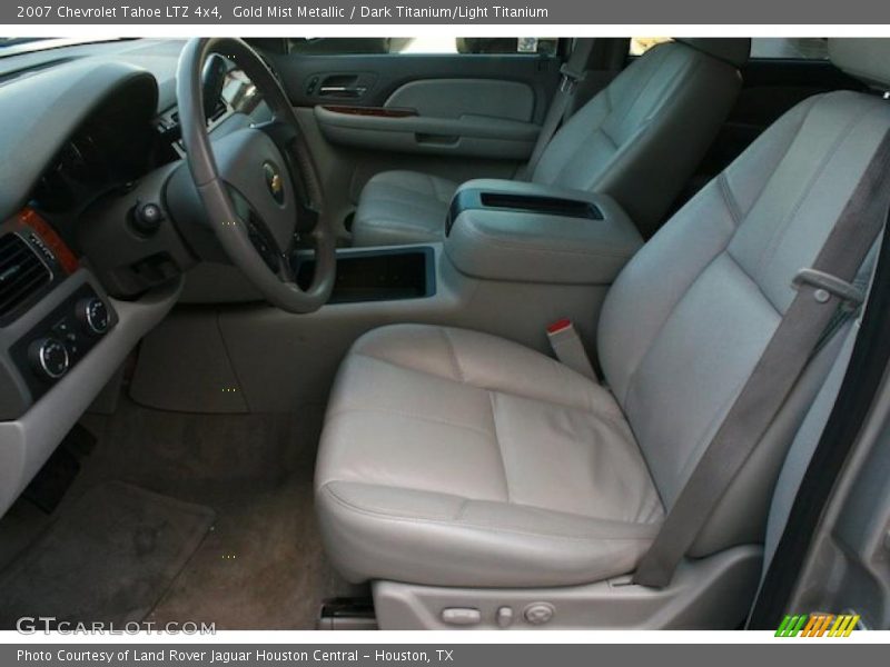 Gold Mist Metallic / Dark Titanium/Light Titanium 2007 Chevrolet Tahoe LTZ 4x4