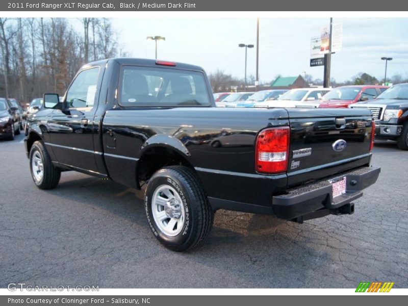  2011 Ranger XLT Regular Cab Black