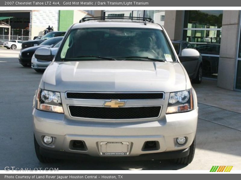 Gold Mist Metallic / Dark Titanium/Light Titanium 2007 Chevrolet Tahoe LTZ 4x4