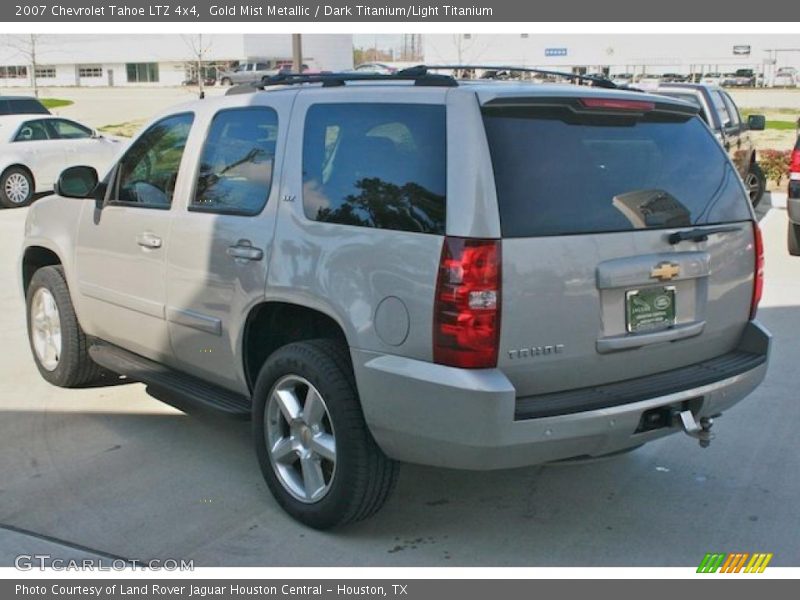 Gold Mist Metallic / Dark Titanium/Light Titanium 2007 Chevrolet Tahoe LTZ 4x4