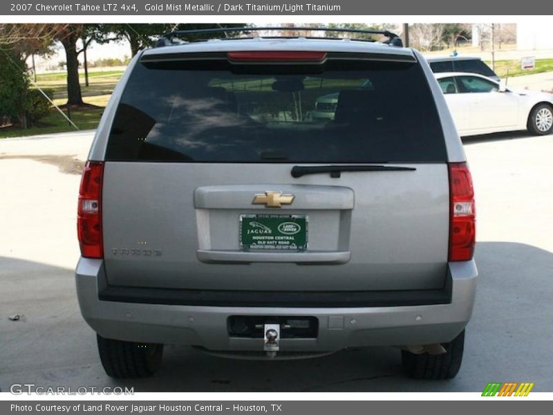 Gold Mist Metallic / Dark Titanium/Light Titanium 2007 Chevrolet Tahoe LTZ 4x4