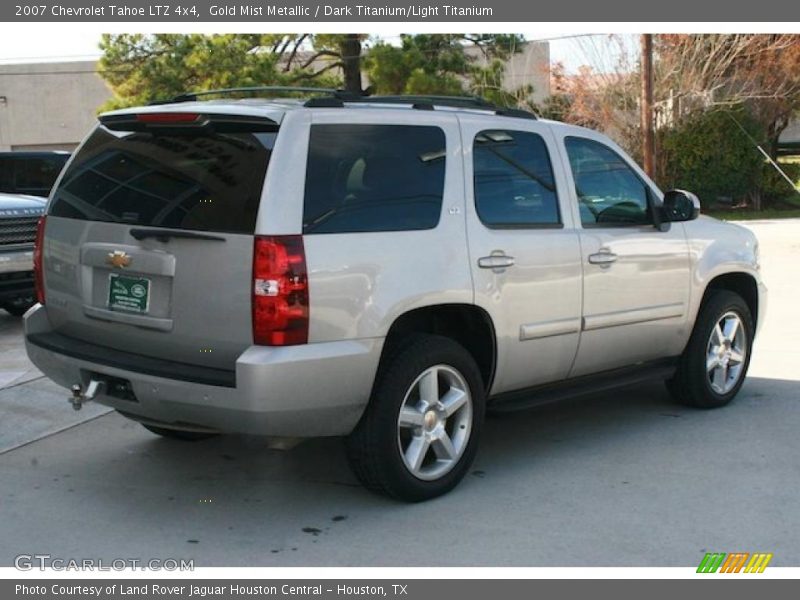 Gold Mist Metallic / Dark Titanium/Light Titanium 2007 Chevrolet Tahoe LTZ 4x4