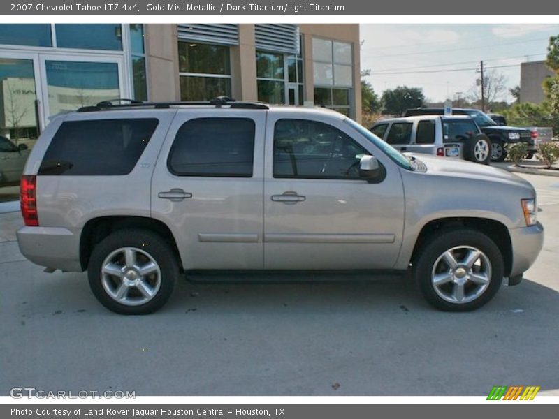 Gold Mist Metallic / Dark Titanium/Light Titanium 2007 Chevrolet Tahoe LTZ 4x4