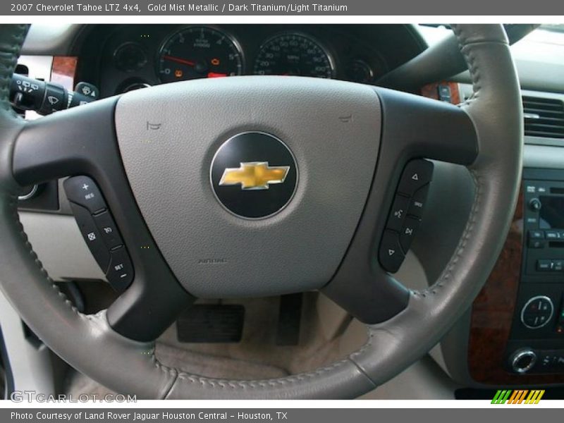 Gold Mist Metallic / Dark Titanium/Light Titanium 2007 Chevrolet Tahoe LTZ 4x4