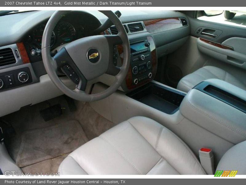 Gold Mist Metallic / Dark Titanium/Light Titanium 2007 Chevrolet Tahoe LTZ 4x4