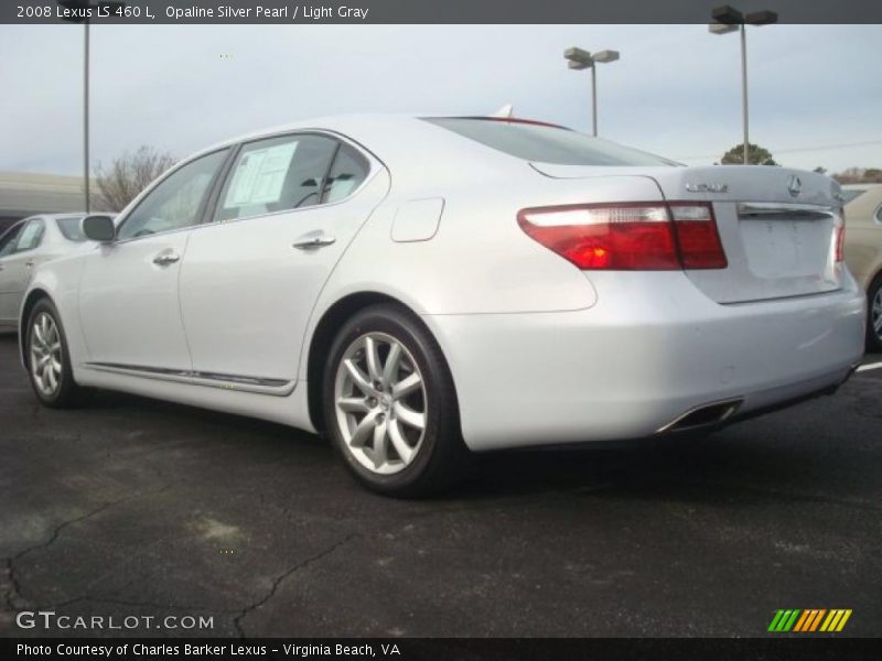  2008 LS 460 L Opaline Silver Pearl