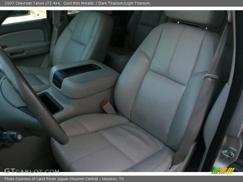 Gold Mist Metallic / Dark Titanium/Light Titanium 2007 Chevrolet Tahoe LTZ 4x4