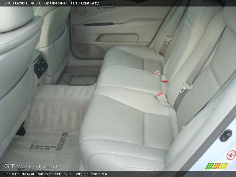  2008 LS 460 L Light Gray Interior