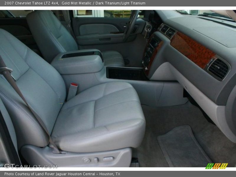 Gold Mist Metallic / Dark Titanium/Light Titanium 2007 Chevrolet Tahoe LTZ 4x4