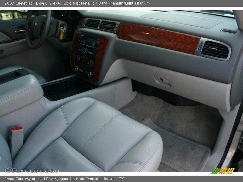 Gold Mist Metallic / Dark Titanium/Light Titanium 2007 Chevrolet Tahoe LTZ 4x4